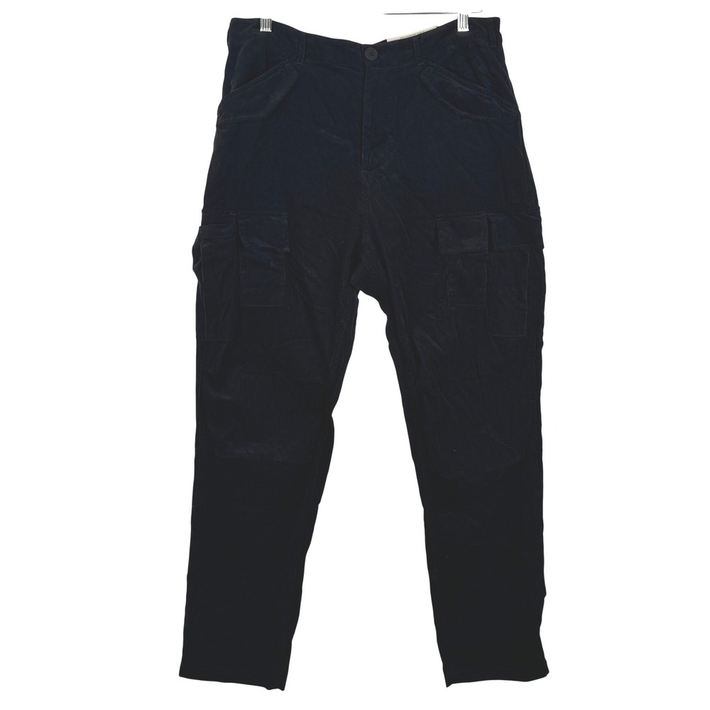 Mode of One Mens‎ Relaxed Fit Corduroy Pants Deep Black Size 31 100197732MN NEW